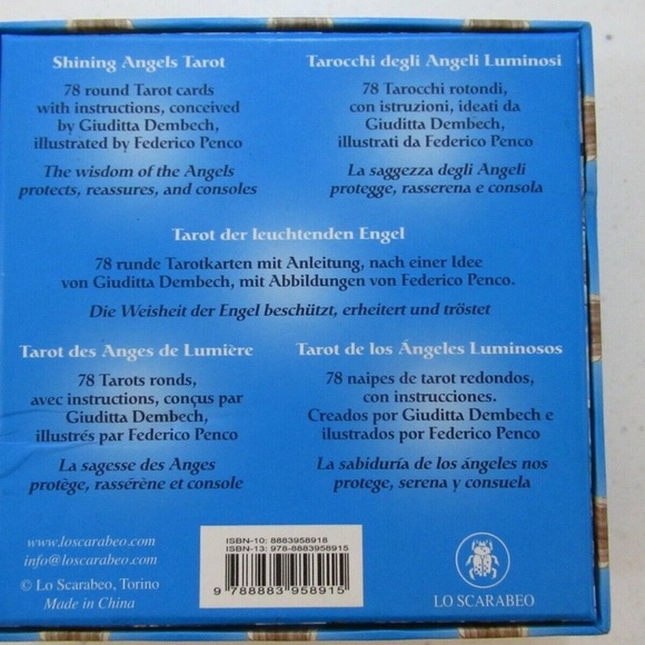 Shining Angels Tarot by Guiditta Dembech 2009 - Picture 3 of 11